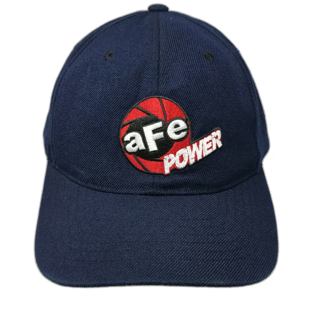 zzyzx aFe Power Logo Blue Baseball Cap One Size Strapback 6 Panel Acrylic Hat